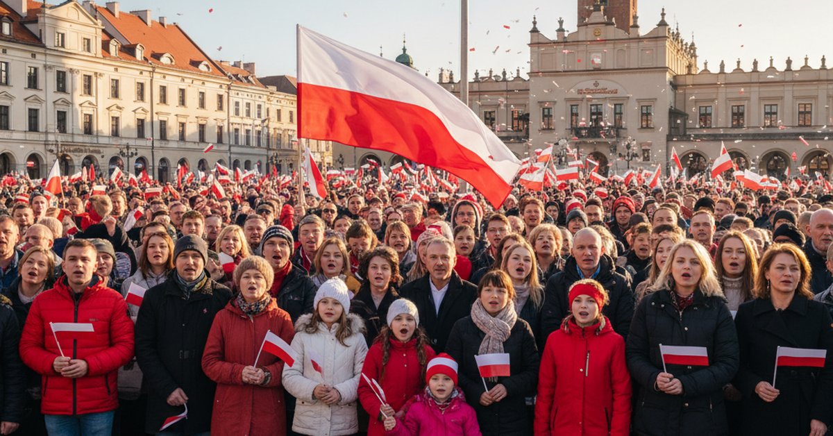 Białystok uczcił stulecie niepodległości z dumą i wspólnotą
