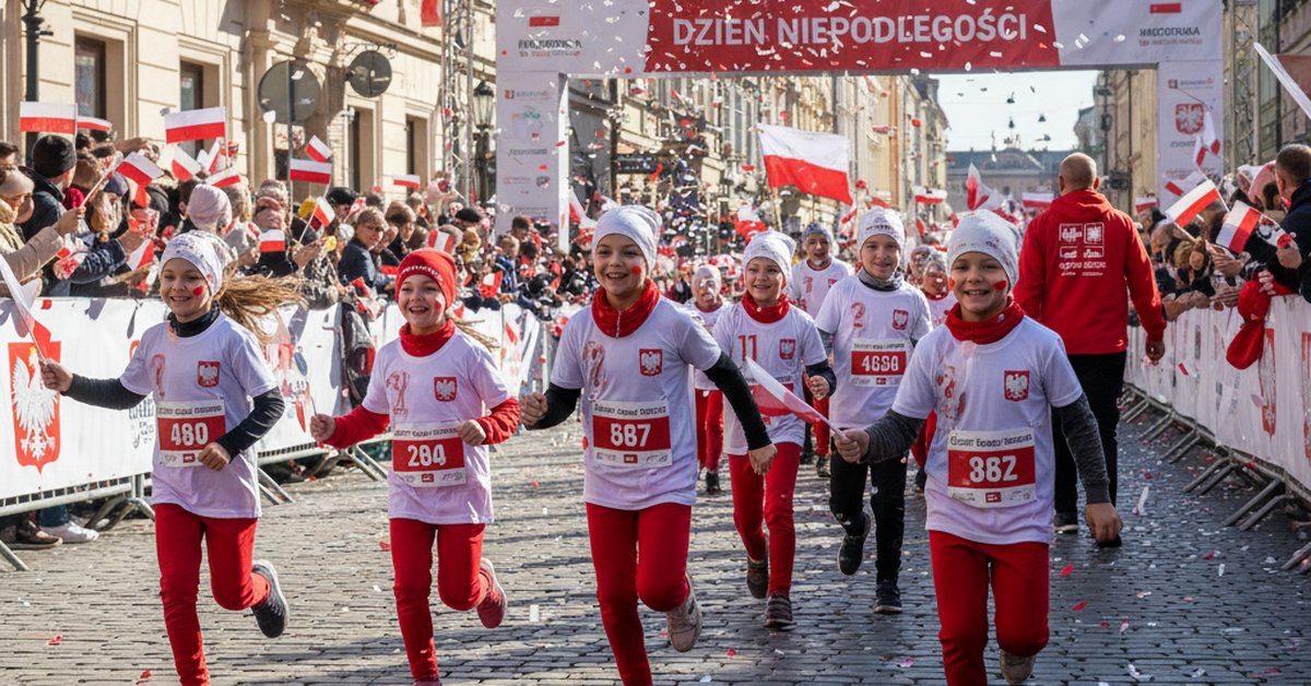Biało-czerwona fala radości na ulicach Białegostoku uczciła Niepodległość
