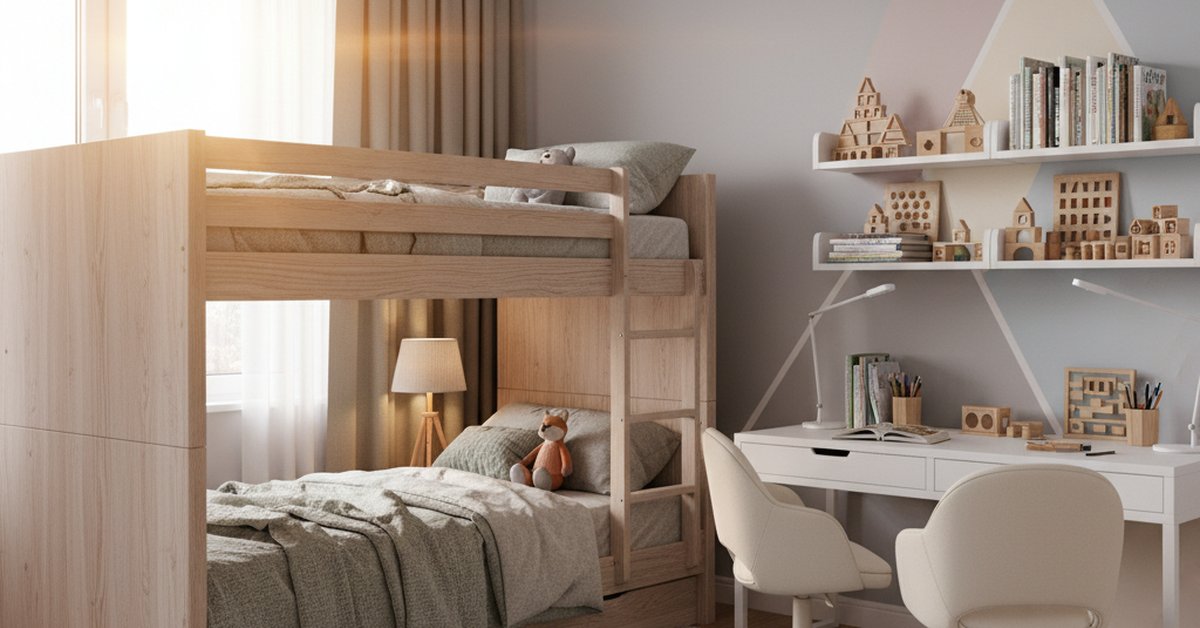 Jak urządzić pokój dla dwójki dzieci różne płcie 2025/2026