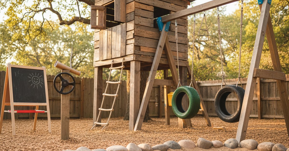 Jak zbudować plac zabaw dla dzieci z recyklingu: Poradnik 2026