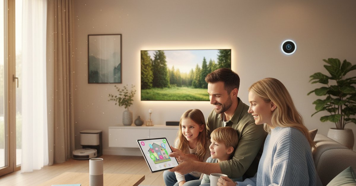 Najlepsze rozwiązania inteligentnego domu dla rodzin z dziećmi 2026